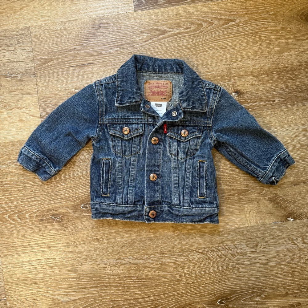 Levi's Blue Jean Jacket for Kids - Picture 6 of 6